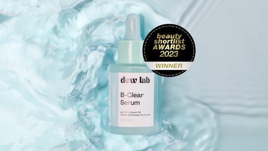 Dew Lab Beauty Celebrates TRIPLE Win at 2023 Beauty Shortlist Awards