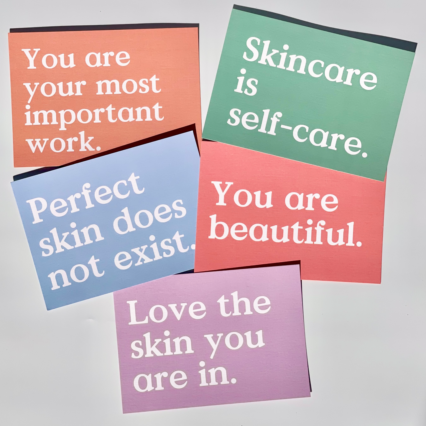 Skincare Affirmation Cards